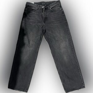 H&M Charcoal Loose Fit Jeans